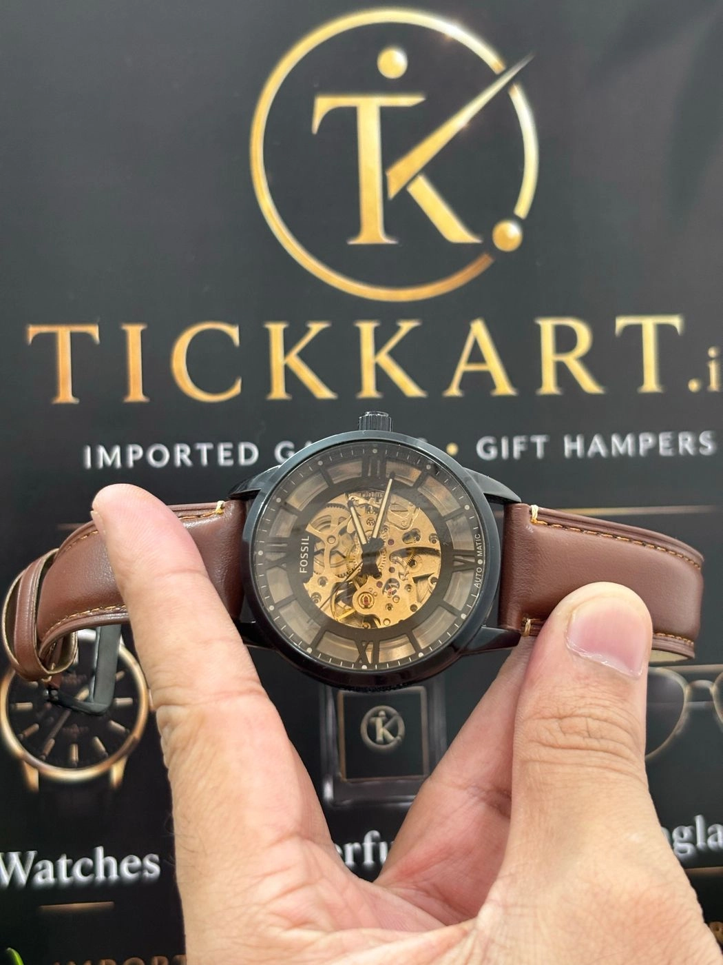 Tickkart FOS Auto Townsman Brown Leather 4