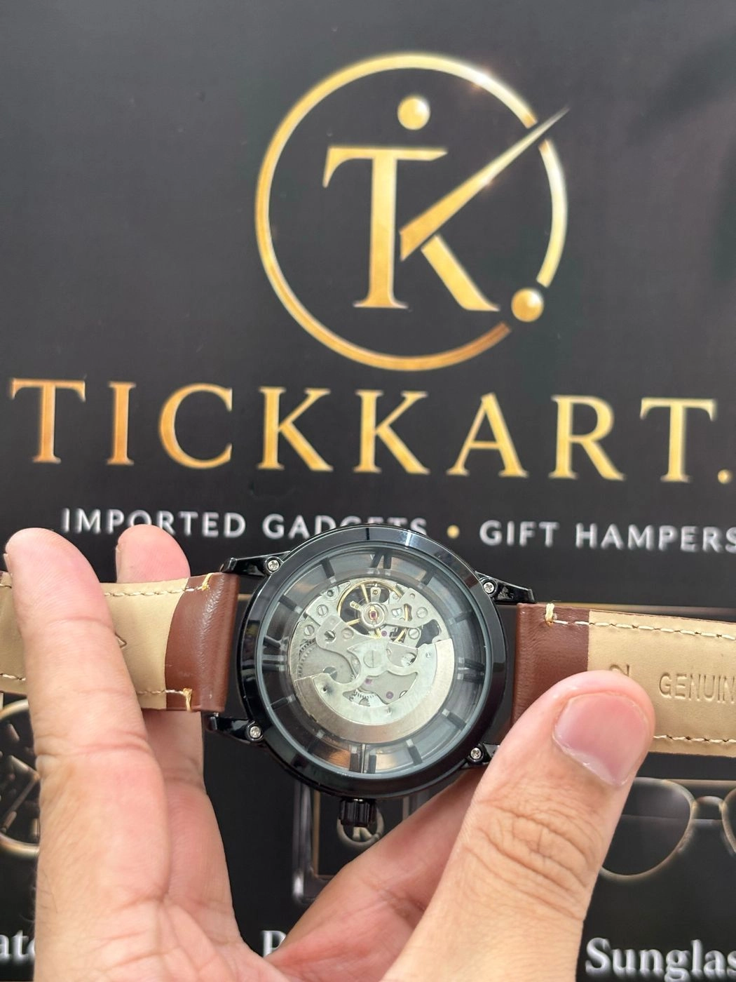 Tickkart FOS Auto Townsman Brown Leather 5