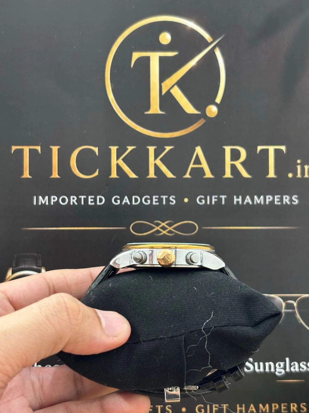 Tickkart TIS Chemin Dualtone Black Leather 2