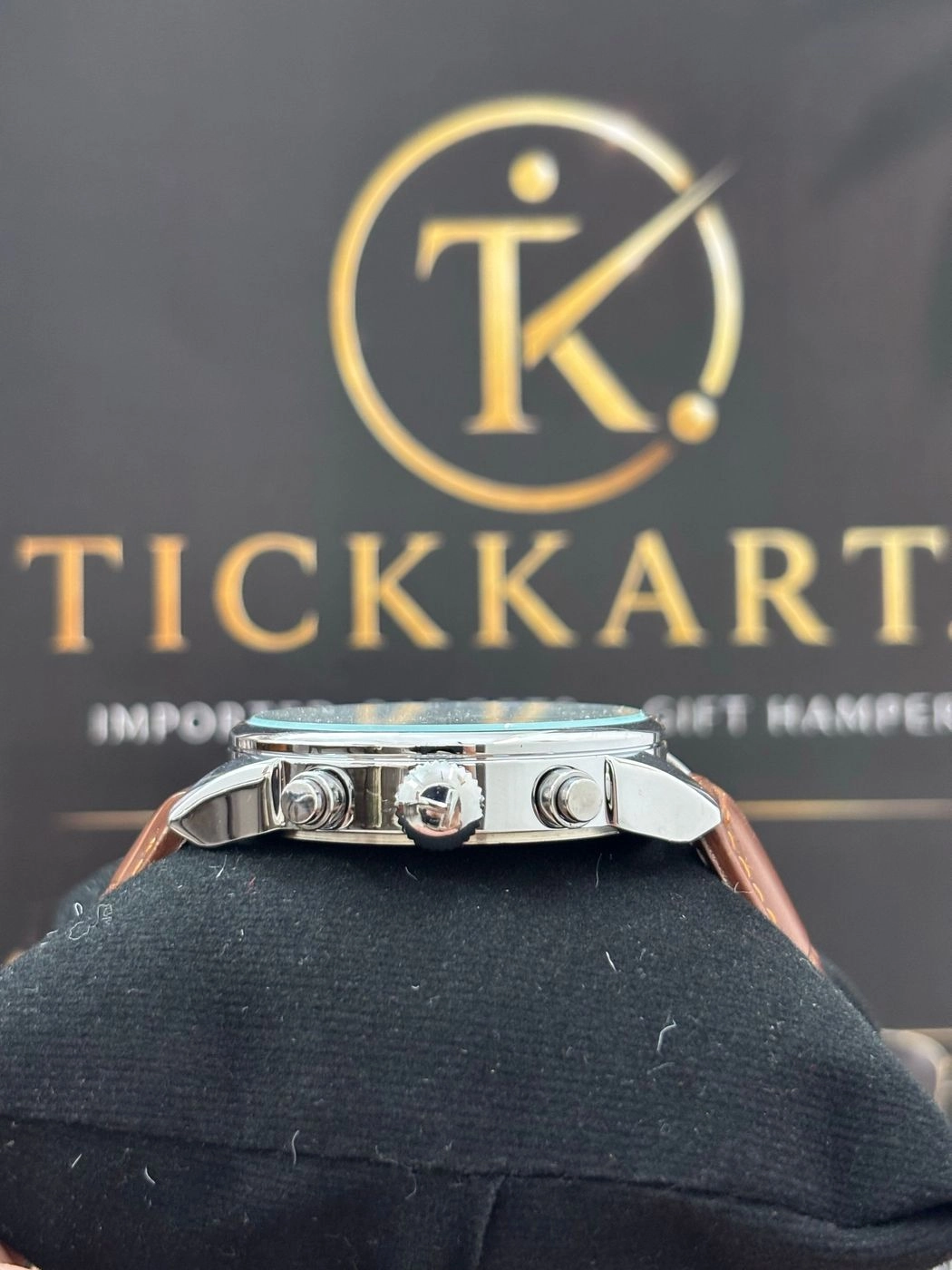 Tickkart TIS Chemin brown Leather White 2