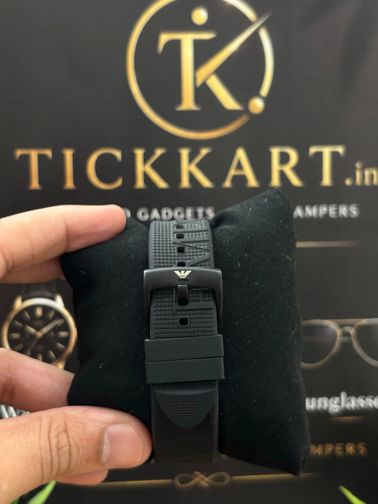 Tickkart ARM Silicone Full Black 3