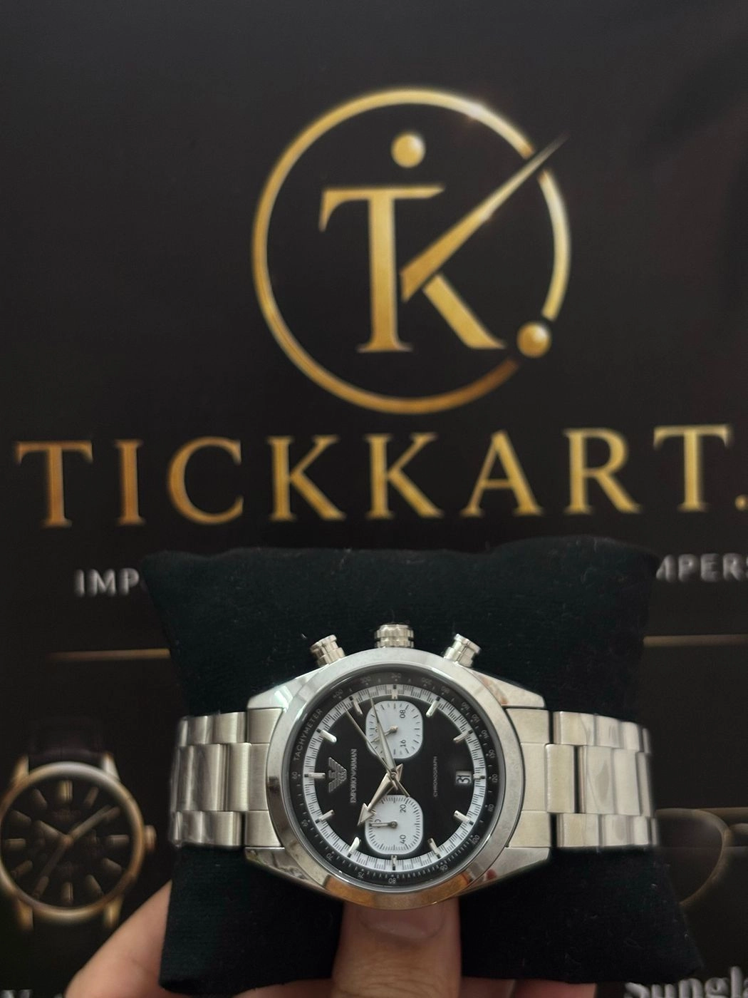 Tickkart ARM Eye Silver Black 1