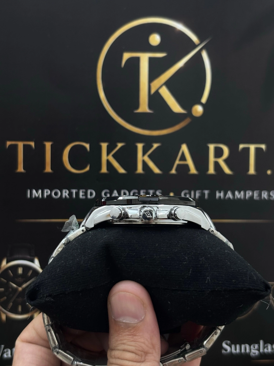 Tickkart Edif Silver Black 2