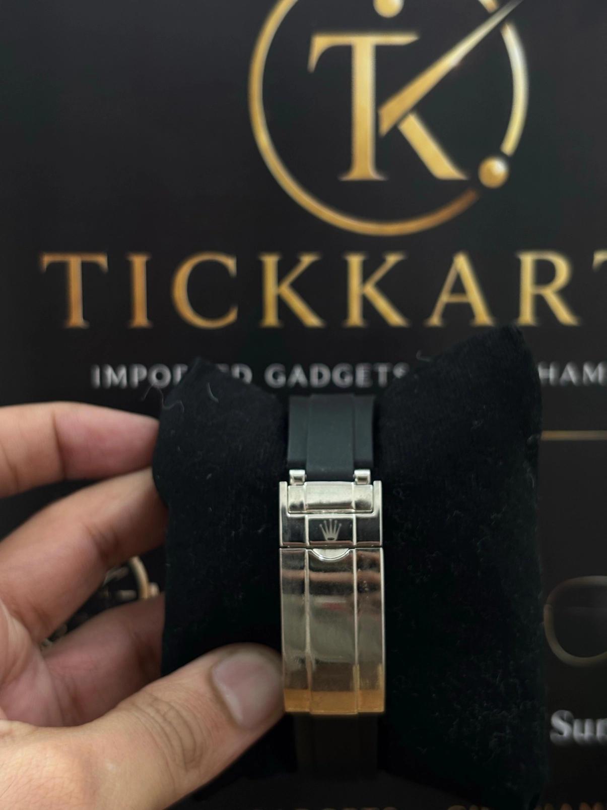 Tickkart Rolx Pu Silver silicon 3