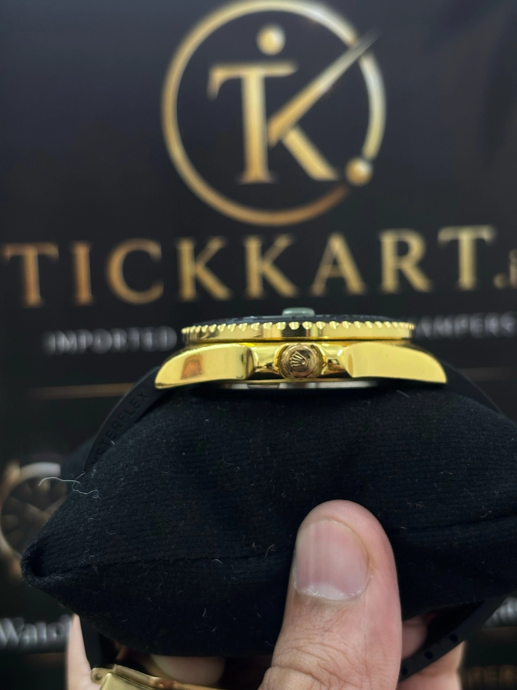 Tickkart Rolx Gold Pu Silicon 2