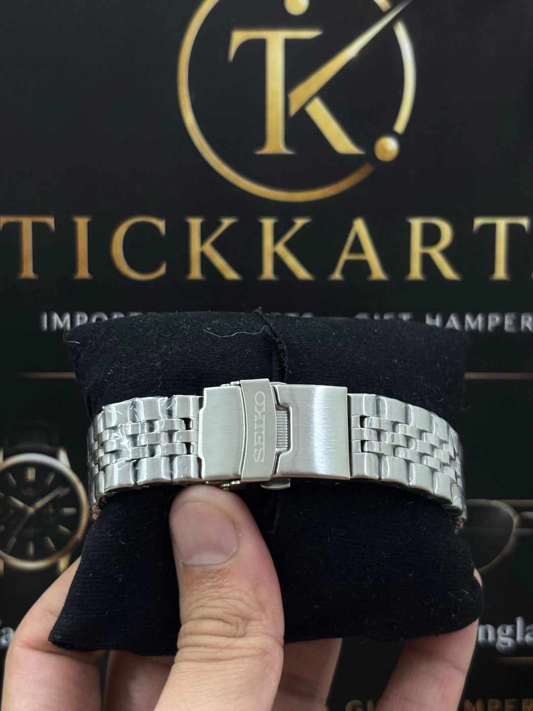 Tickkart SEIK0 Orange GMT Non Automatic 3