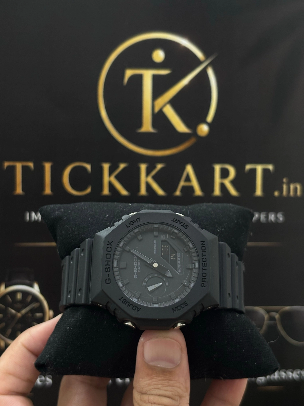 Tickkart Gshok GA 2100 Full Black 1