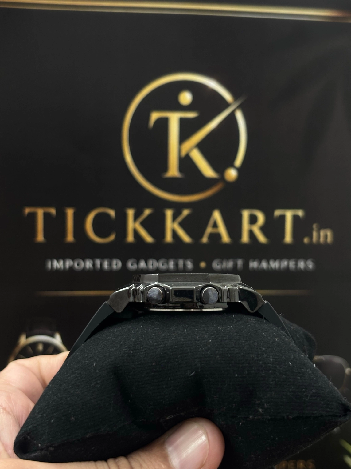 Tickkart Vintage Bold Silicone Full Black 2