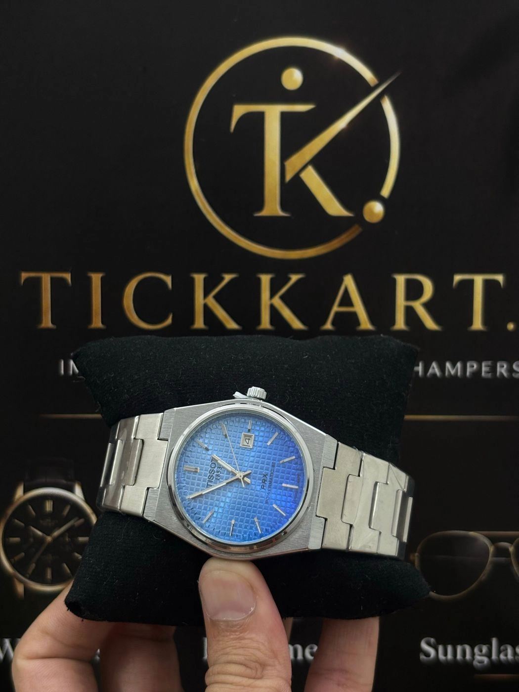 Tickkart TIS Powermatic Dualshade Blue Non Automatic 1