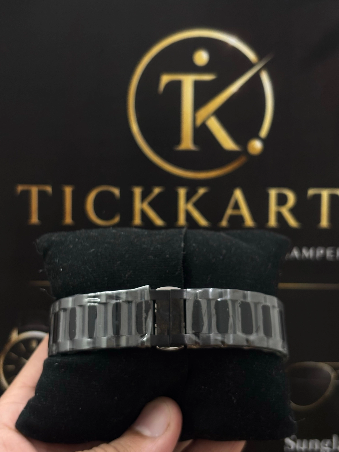 Tickkart OM€Ga Auto Black Brown 3