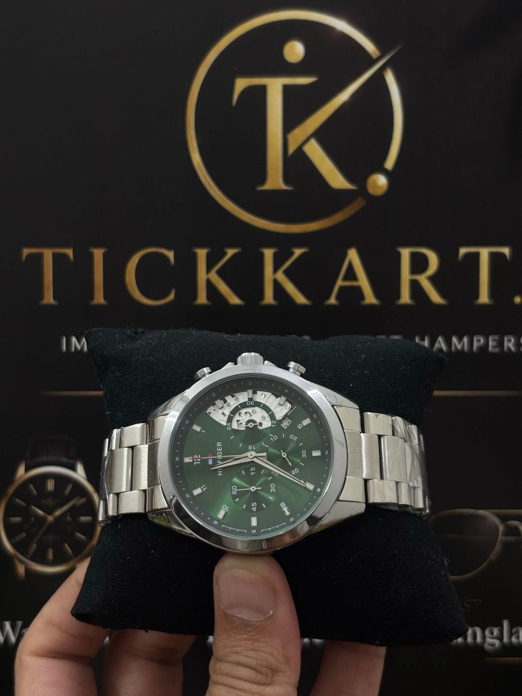 silver green
