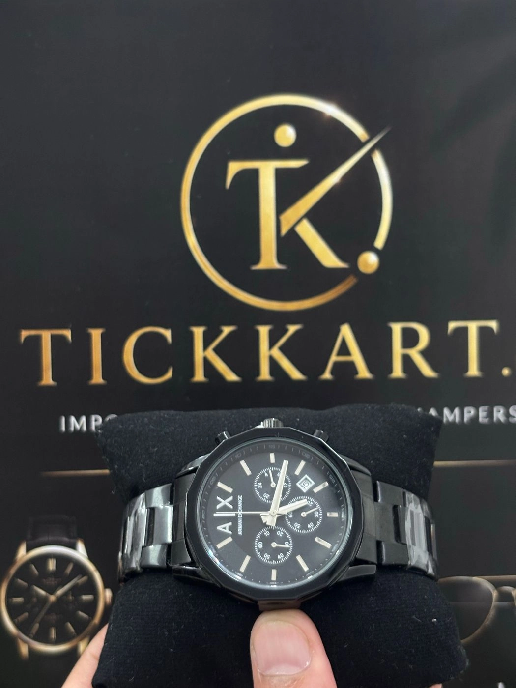 Tickkart ARM X chrono Metal Full Black 1
