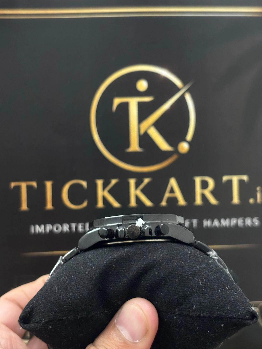 Tickkart ARM X chrono Metal Full Black 2