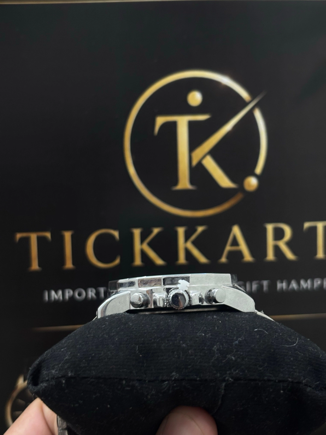 Tickkart ARM X metal Chrono White 2