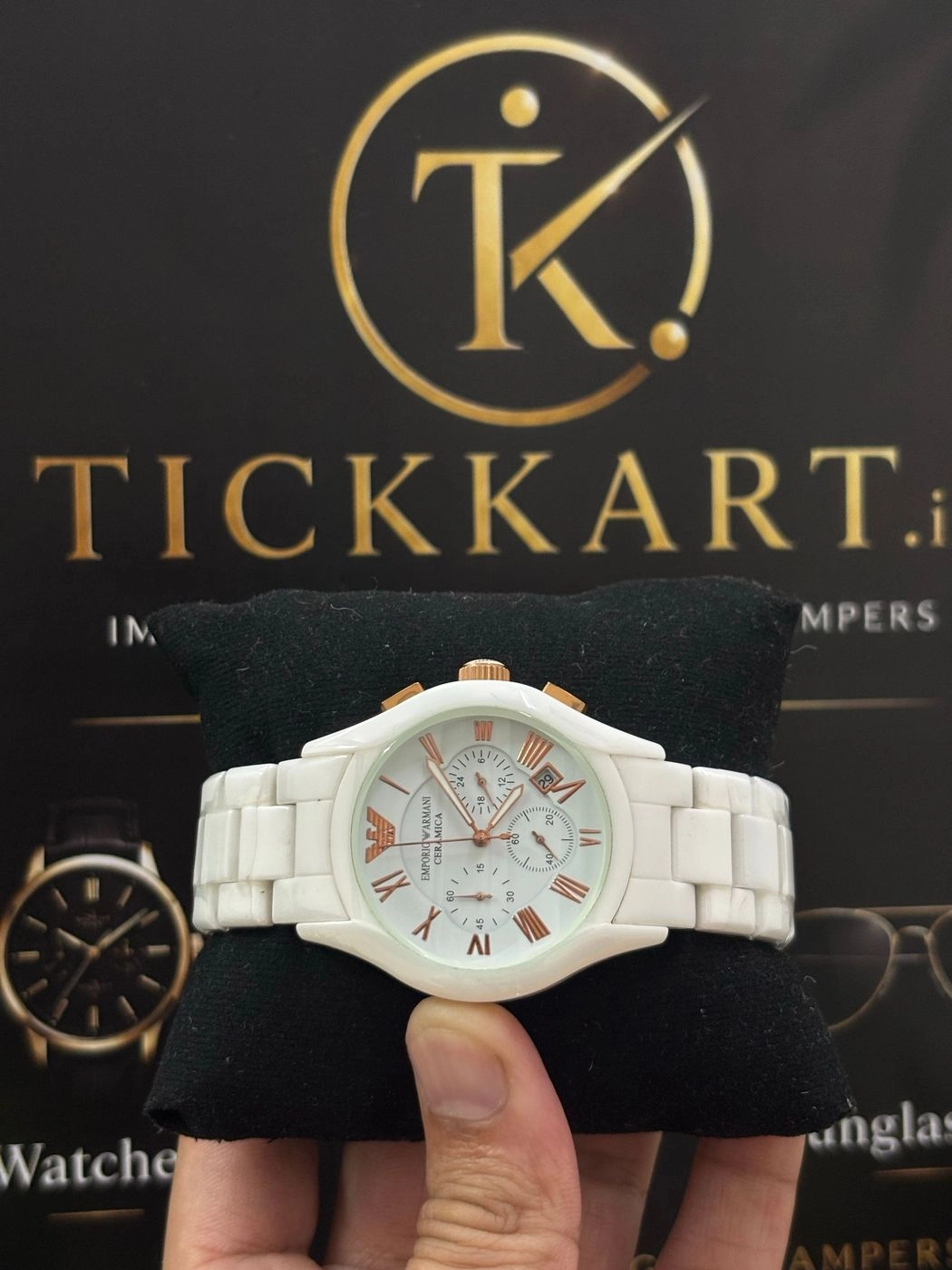 Tickkart ARM Cera mic white Roman 1