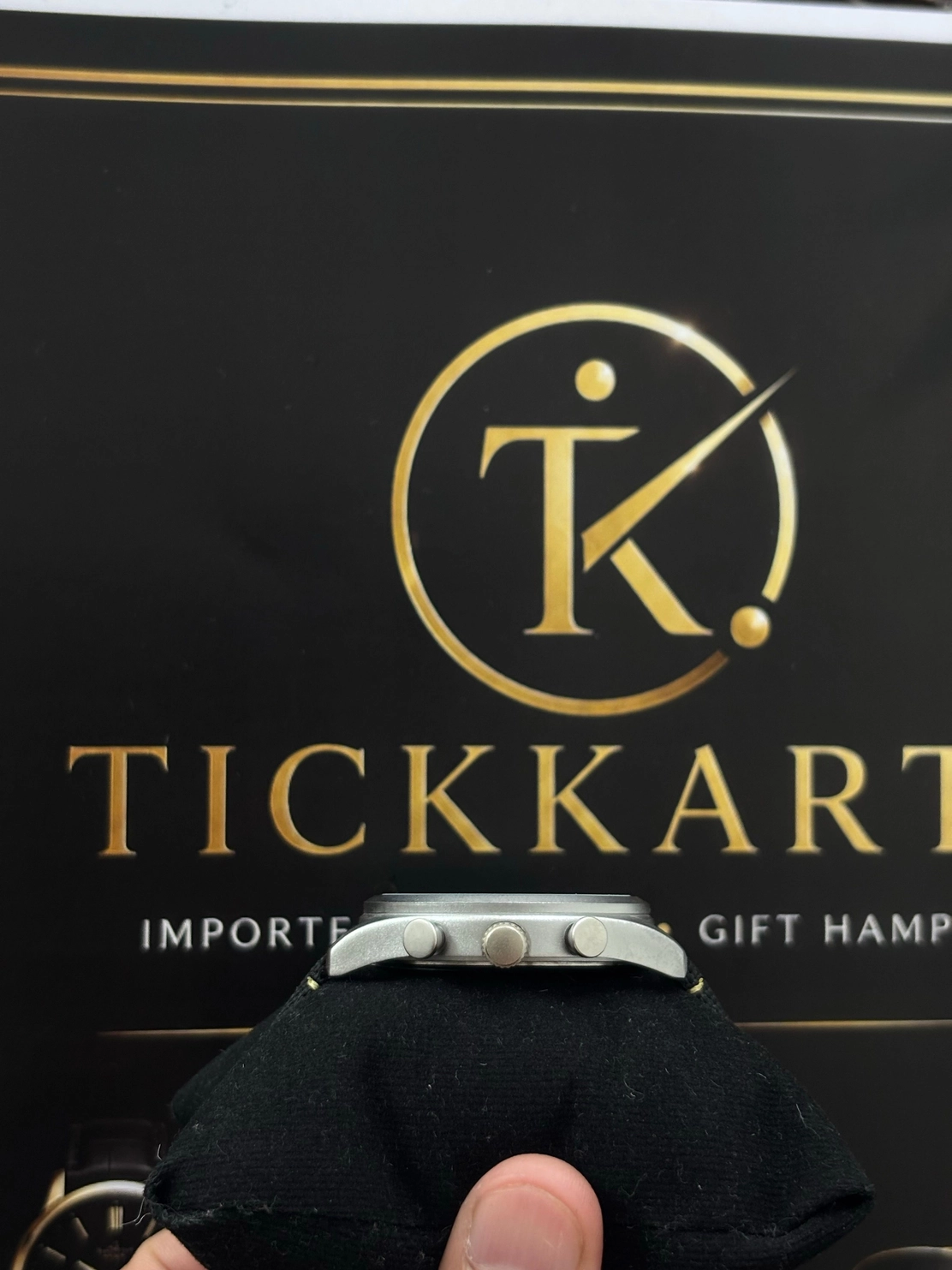 Tickkart SEIK 010bar Leather Grey Black 2