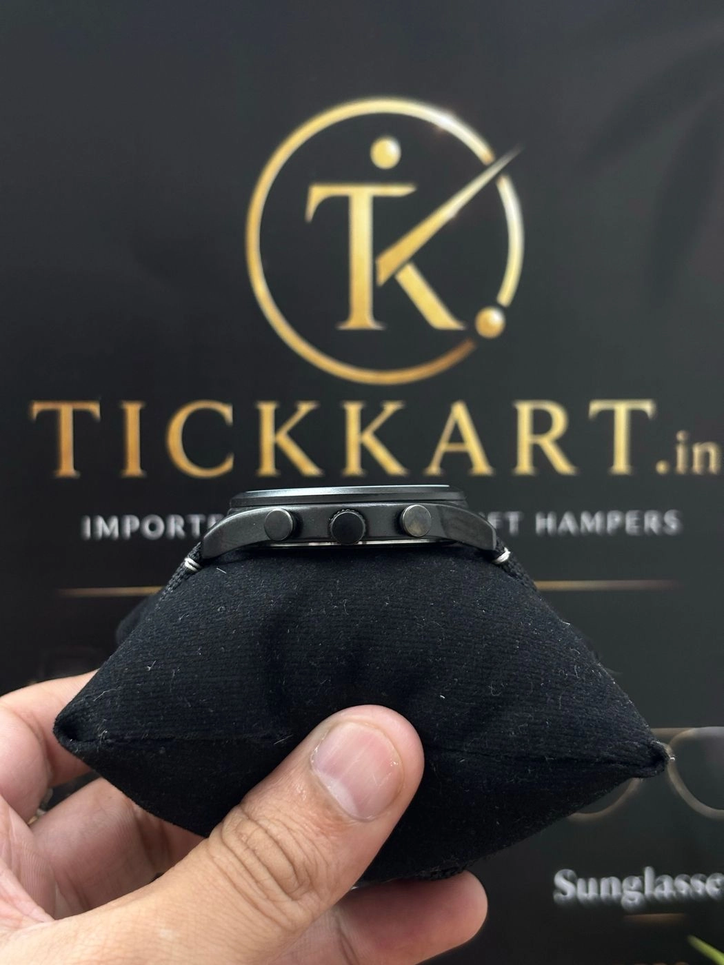 Tickkart SEIK 0 10bar Leather Full Black 2