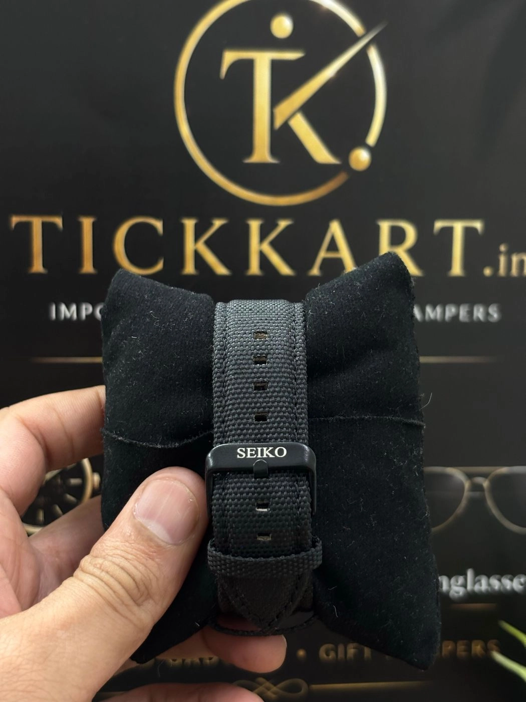 Tickkart SEIK 0 10bar Leather Full Black 3