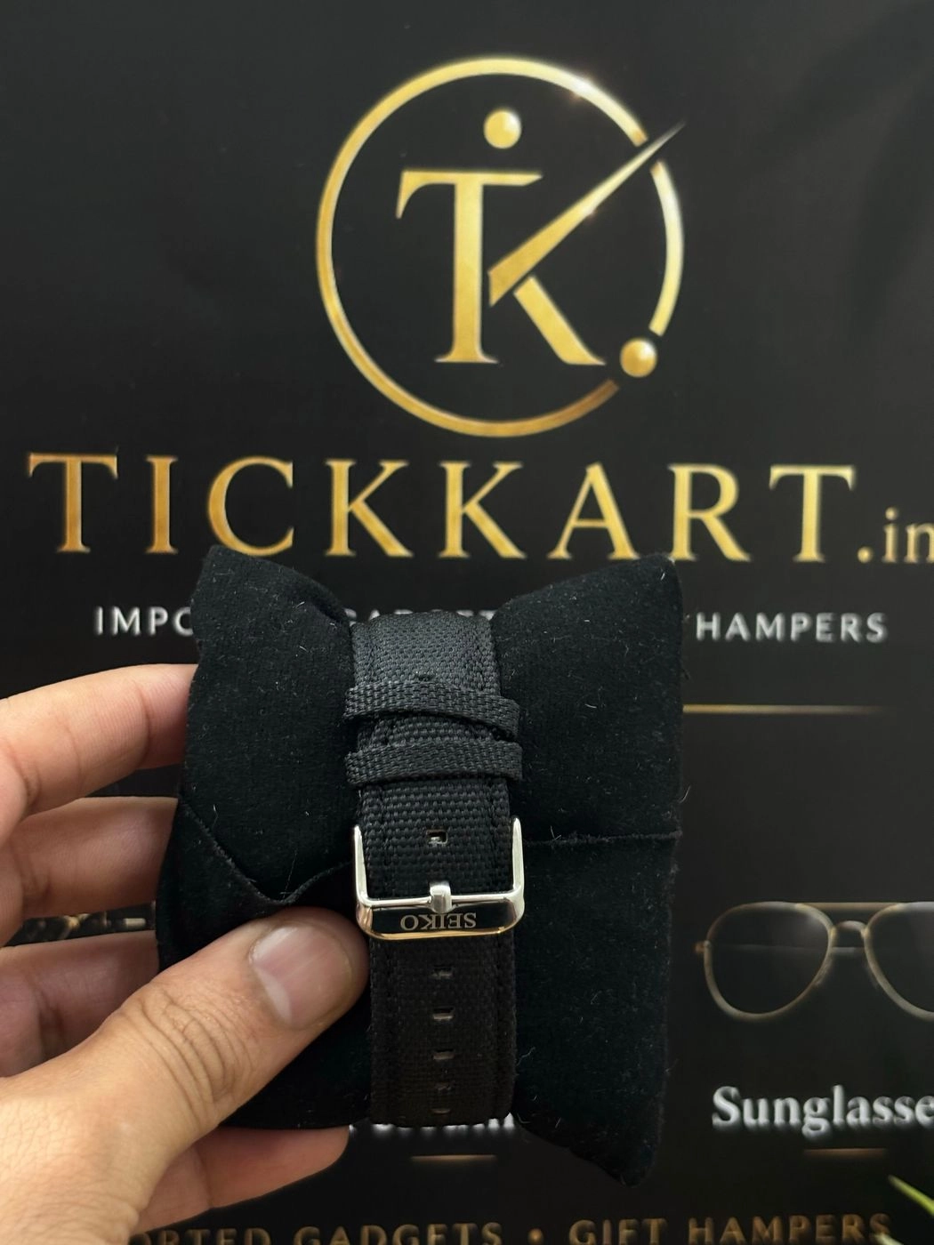 Tickkart SEIK 0 10bar Leather White 3