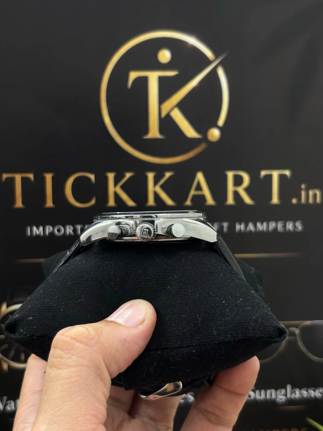 Tickkart TOM baker Leather Silver Grey 2
