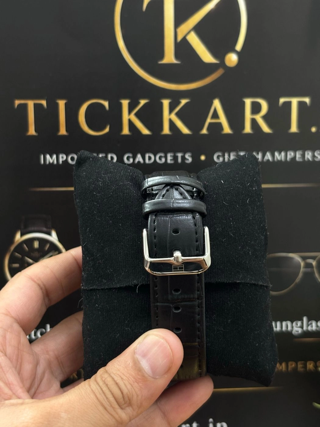 Tickkart TOM baker Leather Silver Grey 3