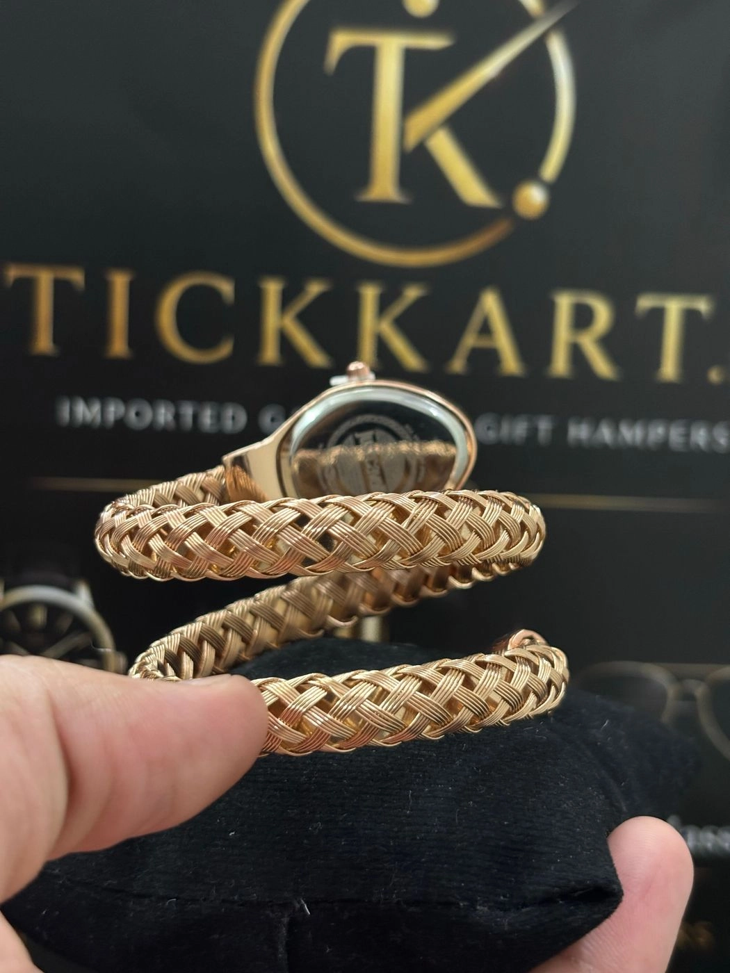 Tickkart Just Ca Rosegold Black women 2