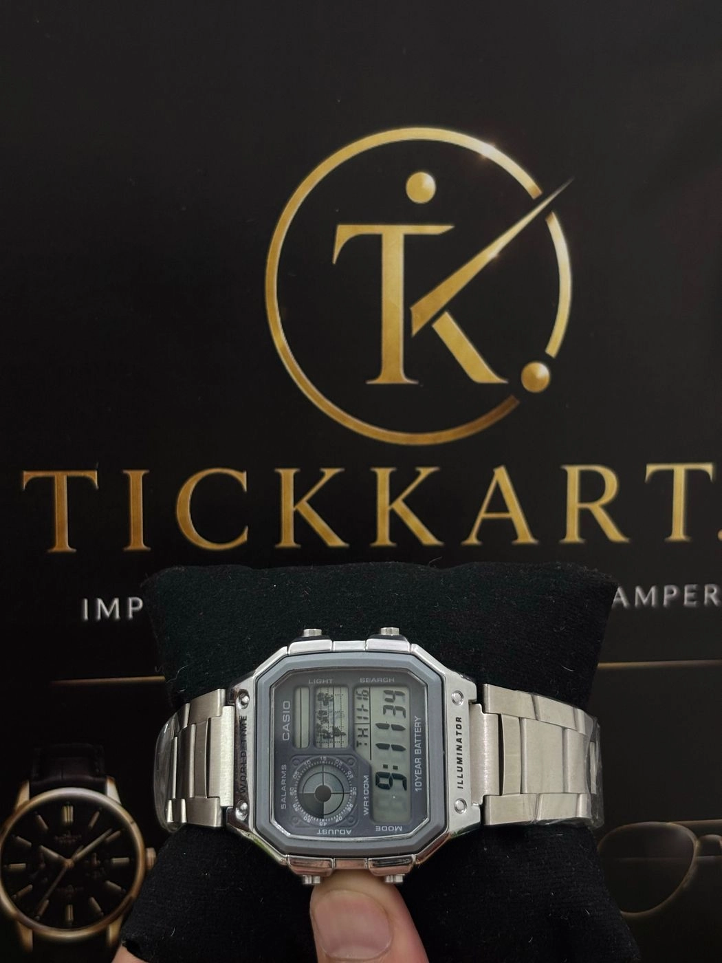 Tickkart Youth Silver Grey Metal 1