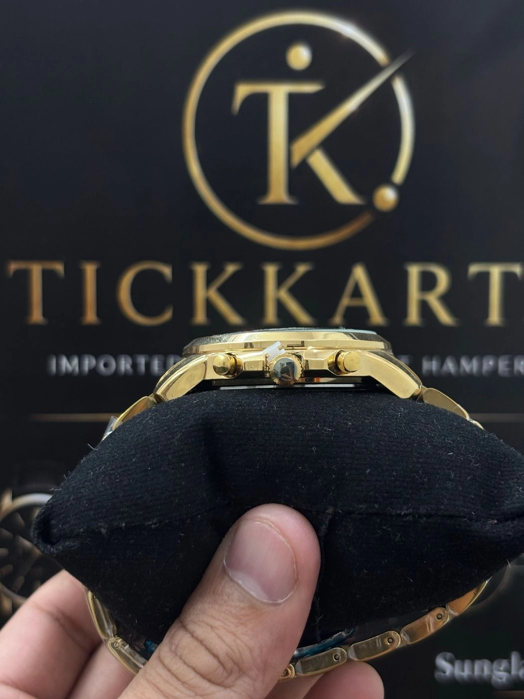 Tickkart FOS Roman Metal Gold White 2