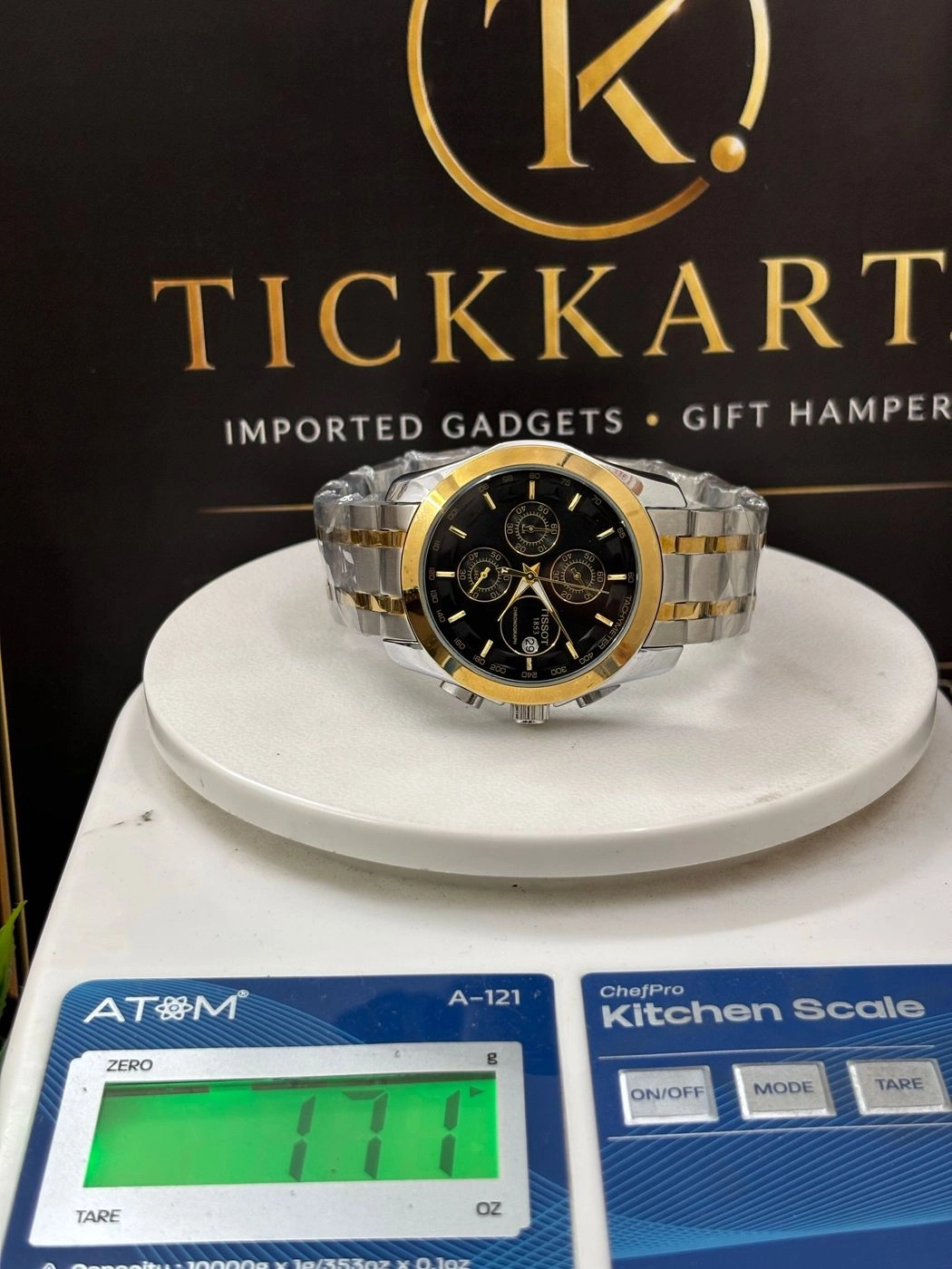 Tickkart Tis Heavy Dualtone GoldBlack 5