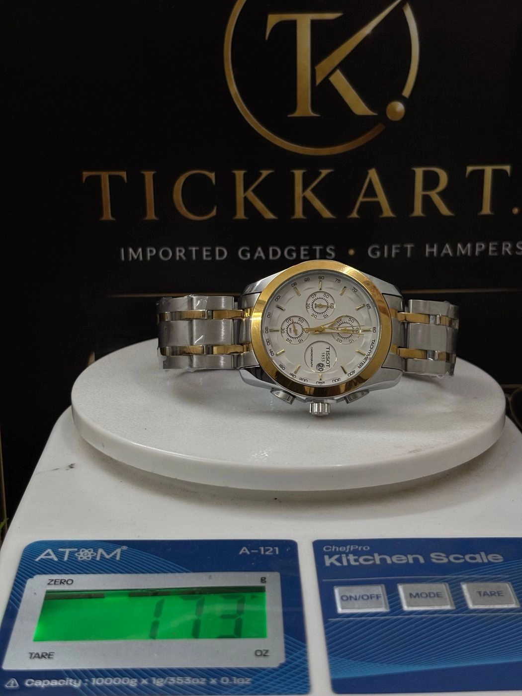 Tickkart Tis Heavy Dualtone GoldWhite 5