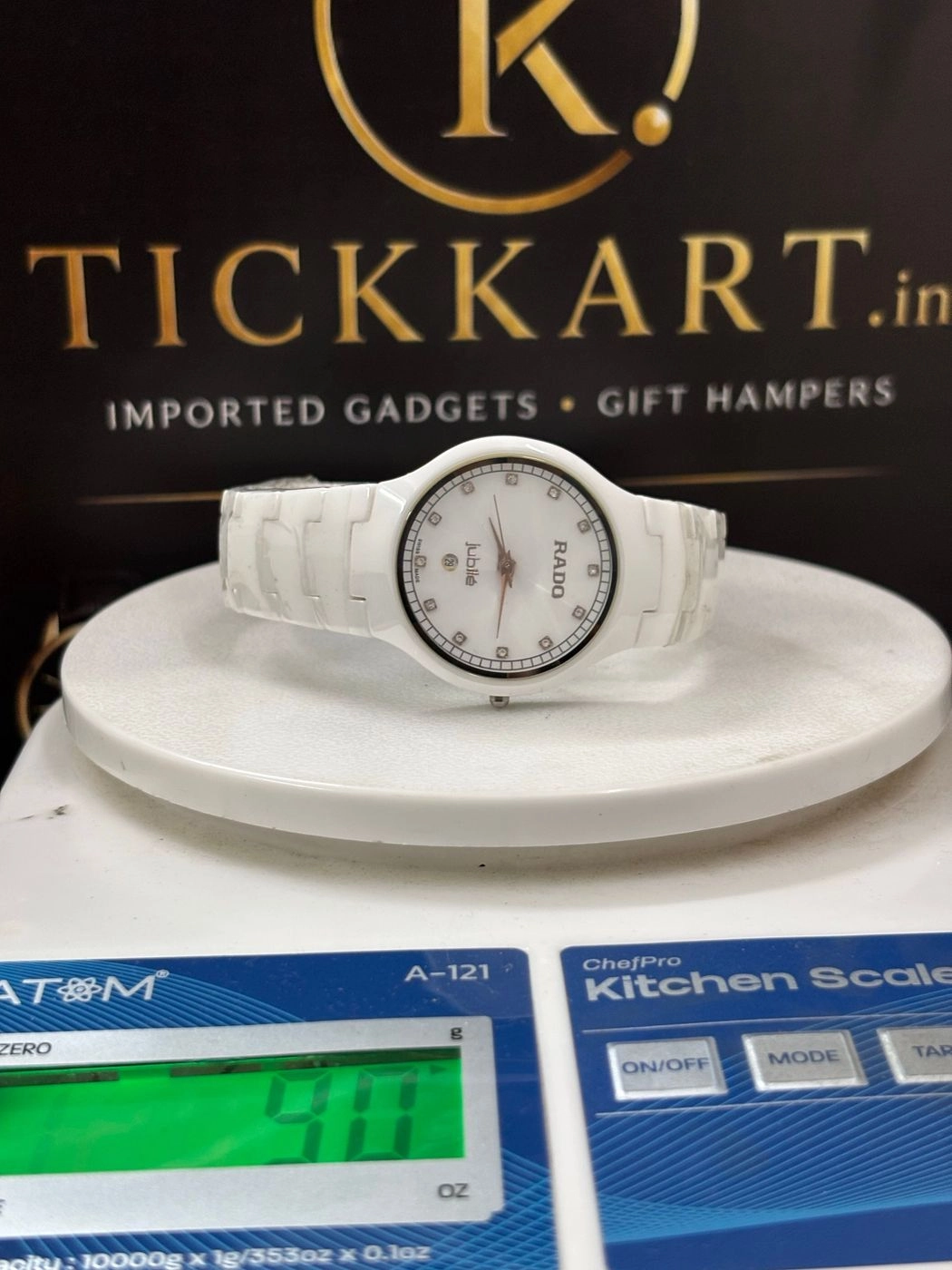 Tickkart Slim Ceramic Rad0 Unisex 3