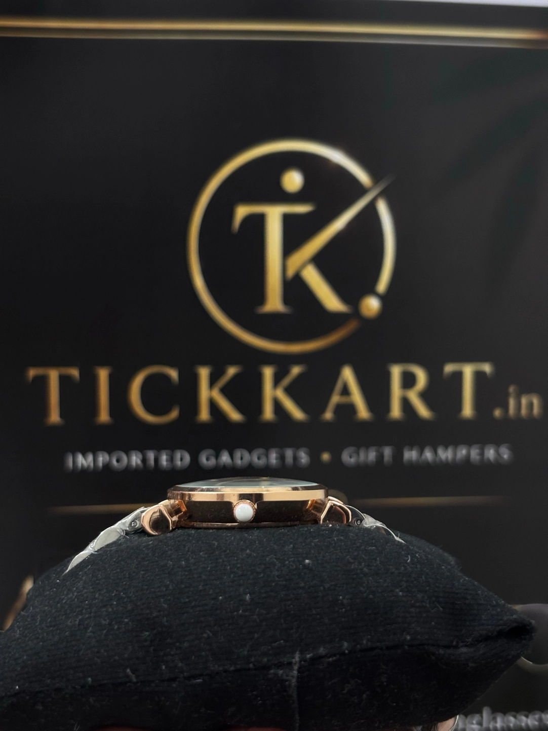 Tickkart ARM Dualtone peach Diamond Women 2