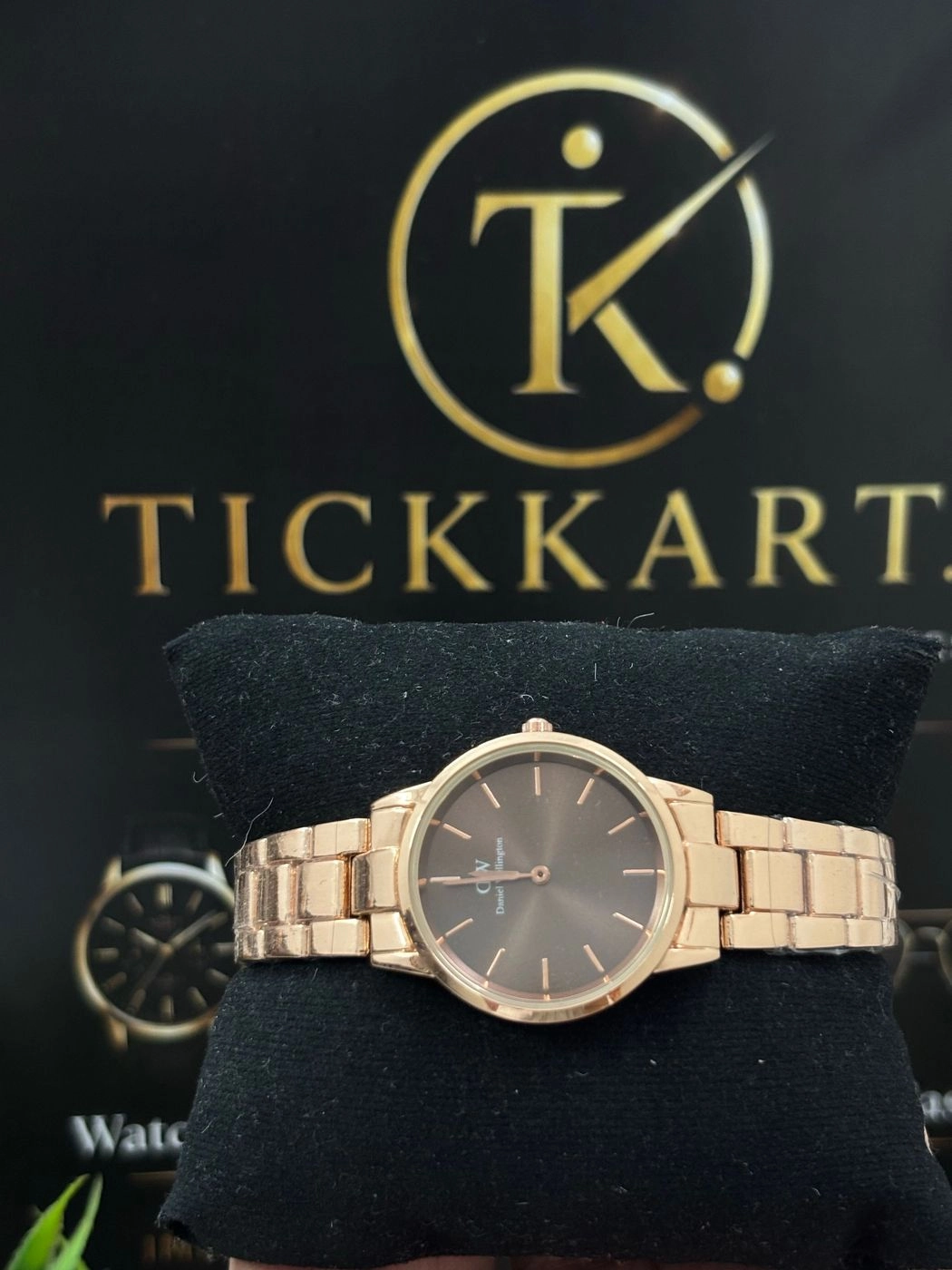 Tickkart DW Rosegold Brown Women 1