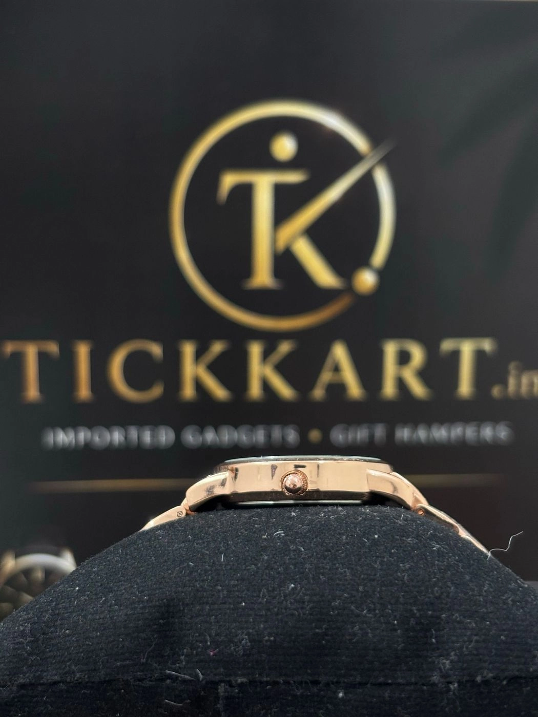 Tickkart DW Rosegold Brown Women 2