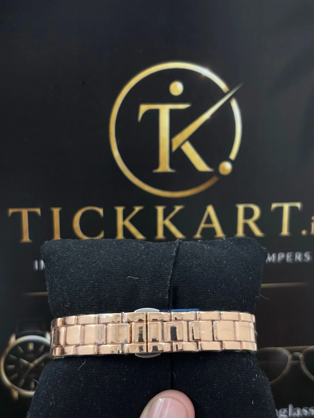 Tickkart DW Rosegold Brown Women 3