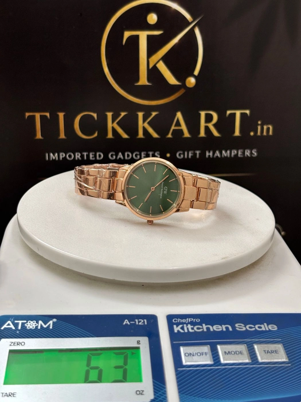 Tickkart DW Rosegold Green Women 4