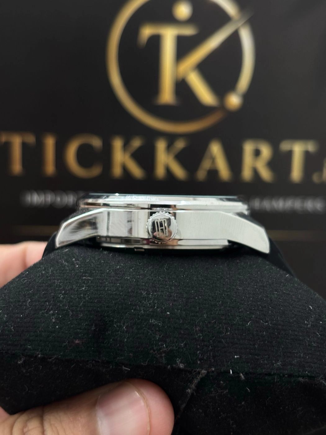 Tickkart Tommy auto Black Silver Black Silicon 2