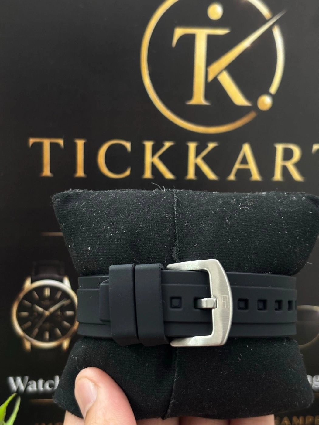 Tickkart Tommy auto Black Silver Black Silicon 3