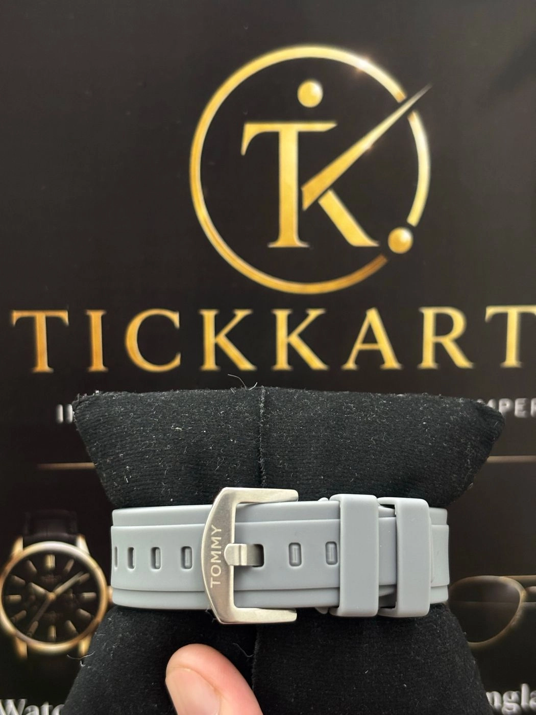Tickkart Tommy auto Grey Silver Black Silicon 3