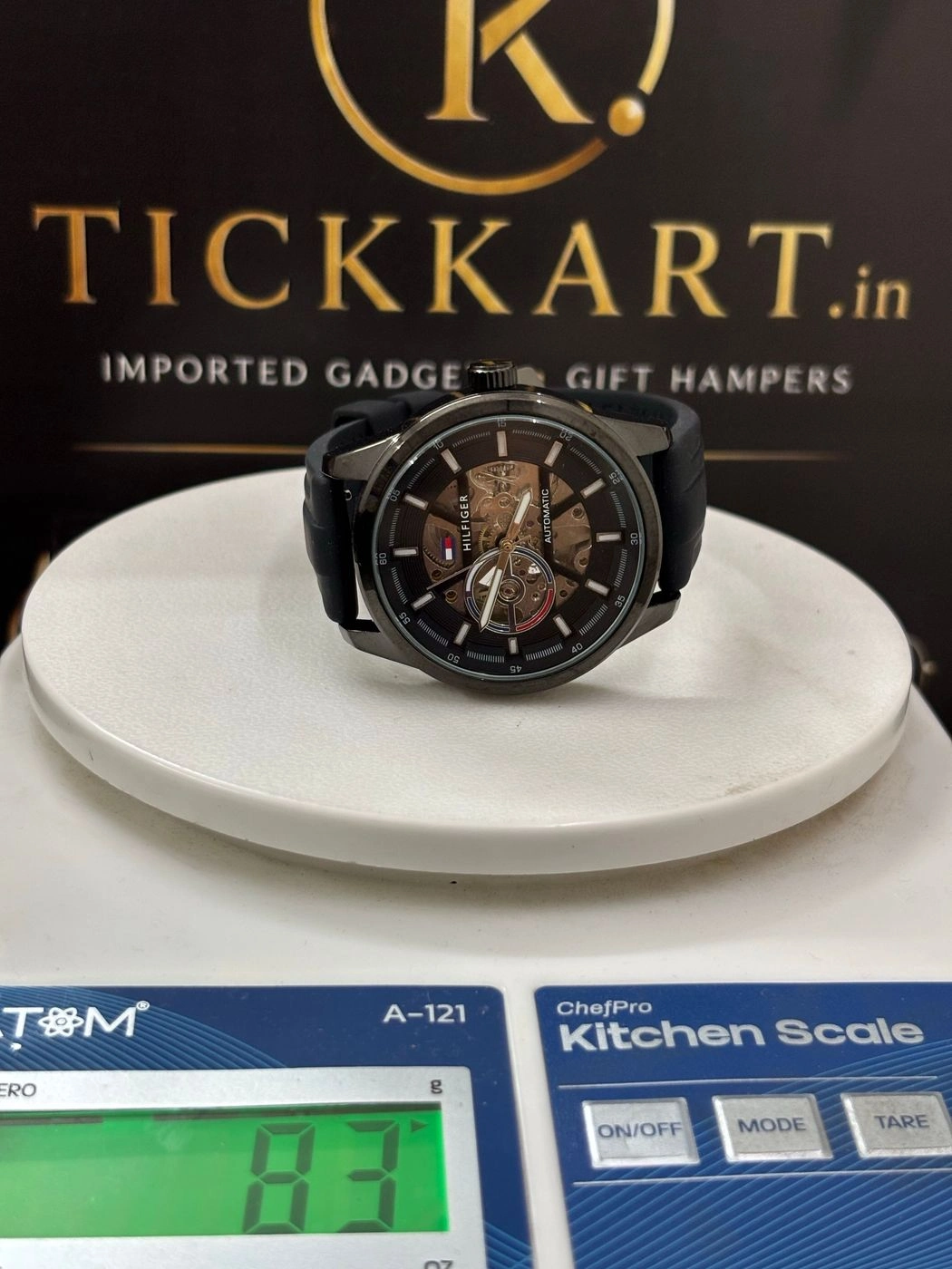 Tickkart Tommy auto full Black Silicon 4