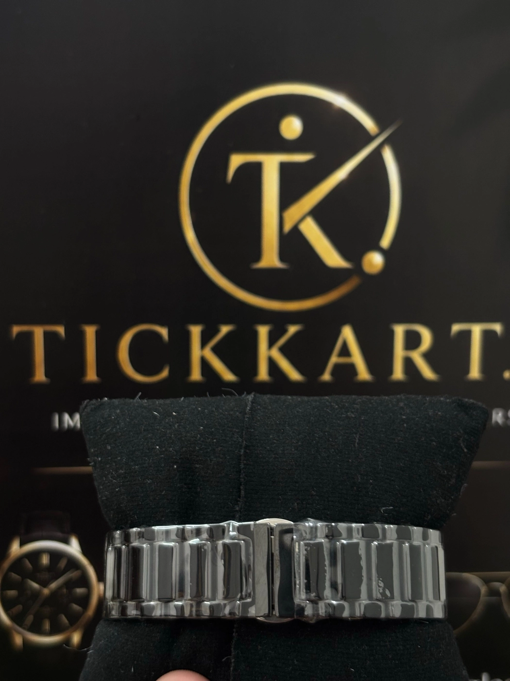 Tickkart Slimmest Ceramic Rad0 Unisex Black Rg 2