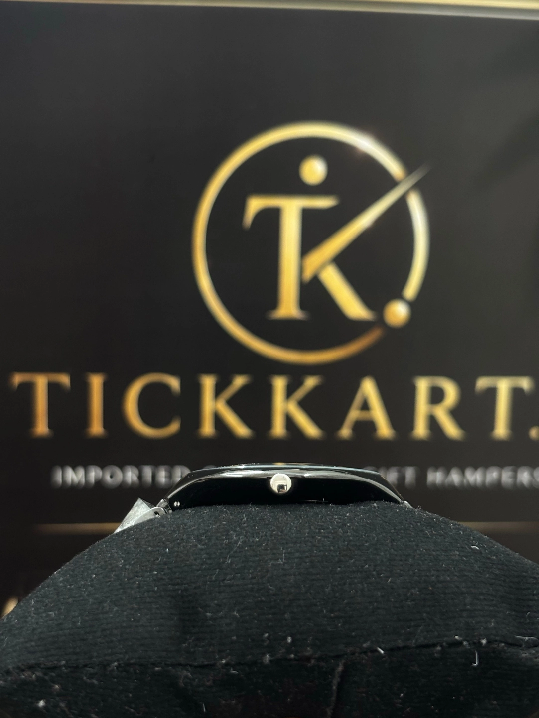 Tickkart Slimmest Ceramic Rad0 Unisex Black silver 2