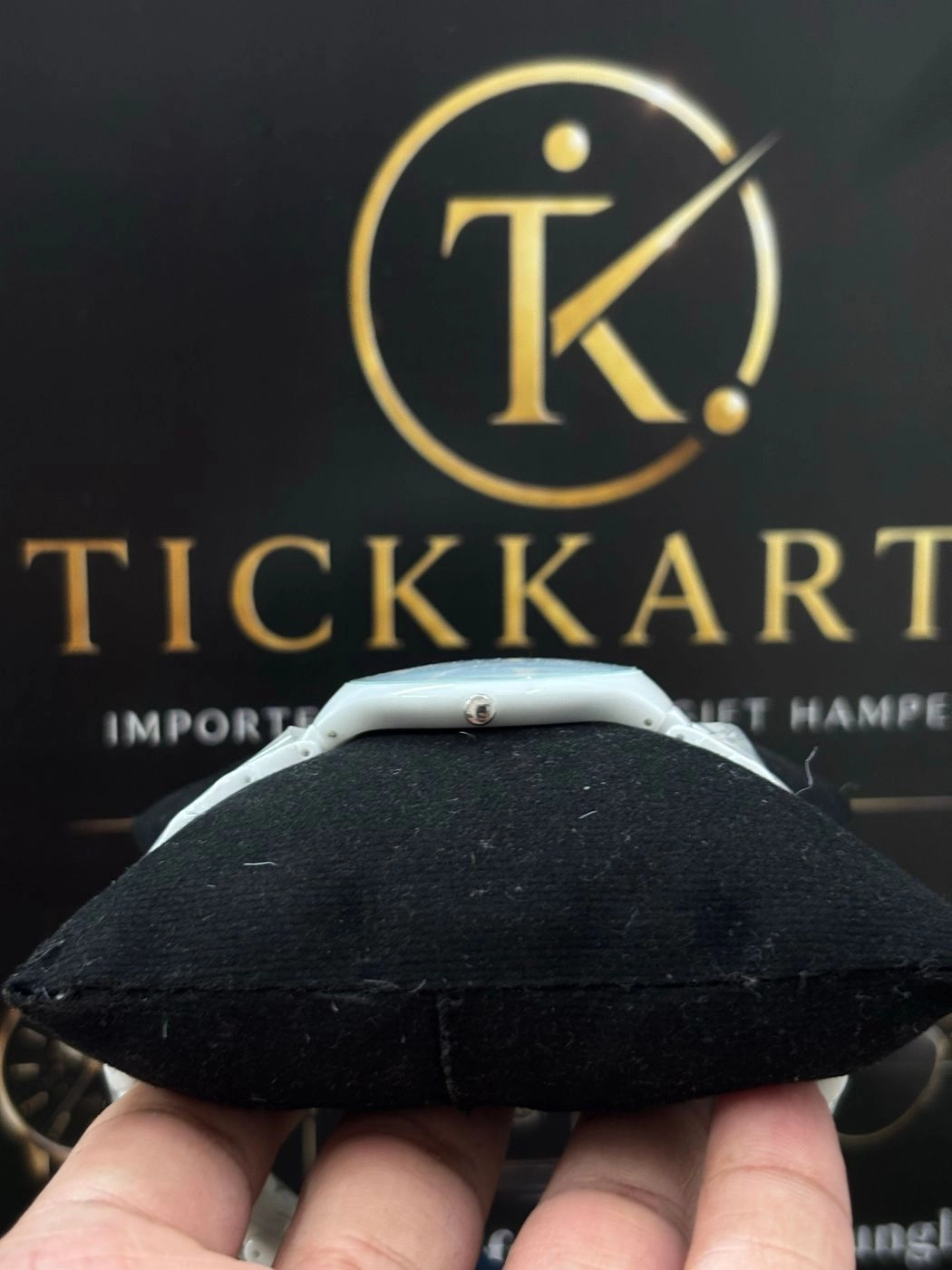 Tickkart Slimmest Ceramic Rad0 Unisex White 2