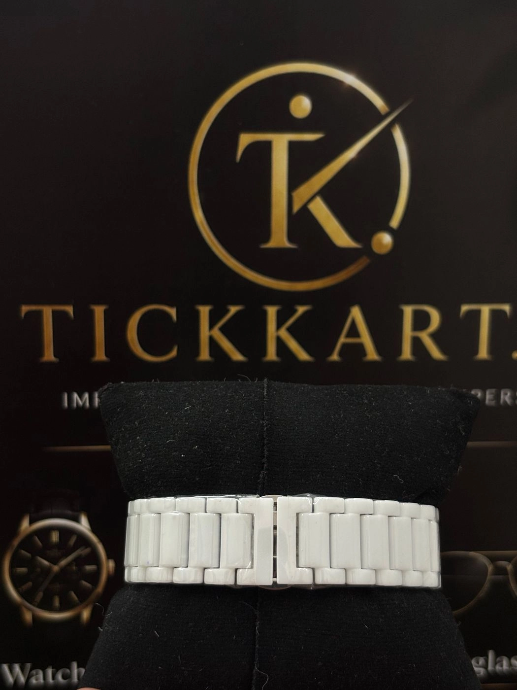 Tickkart Slimmest Ceramic Rad0 Unisex White 3