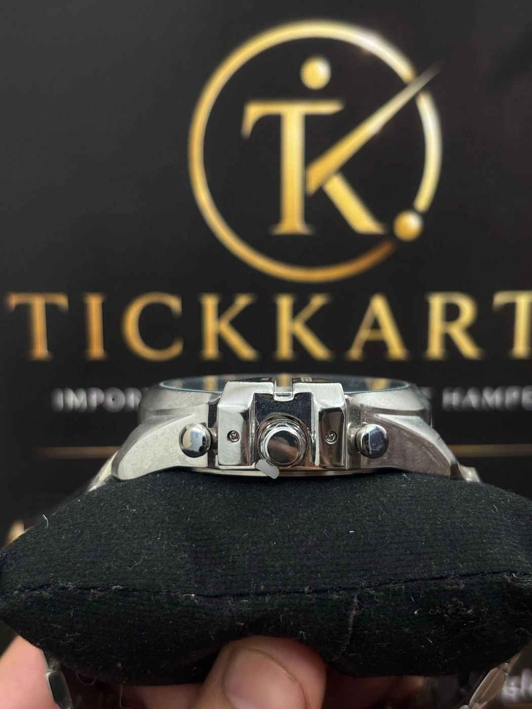 Tickkart DIES_EL 10 Bar Silver Blue Glass 2