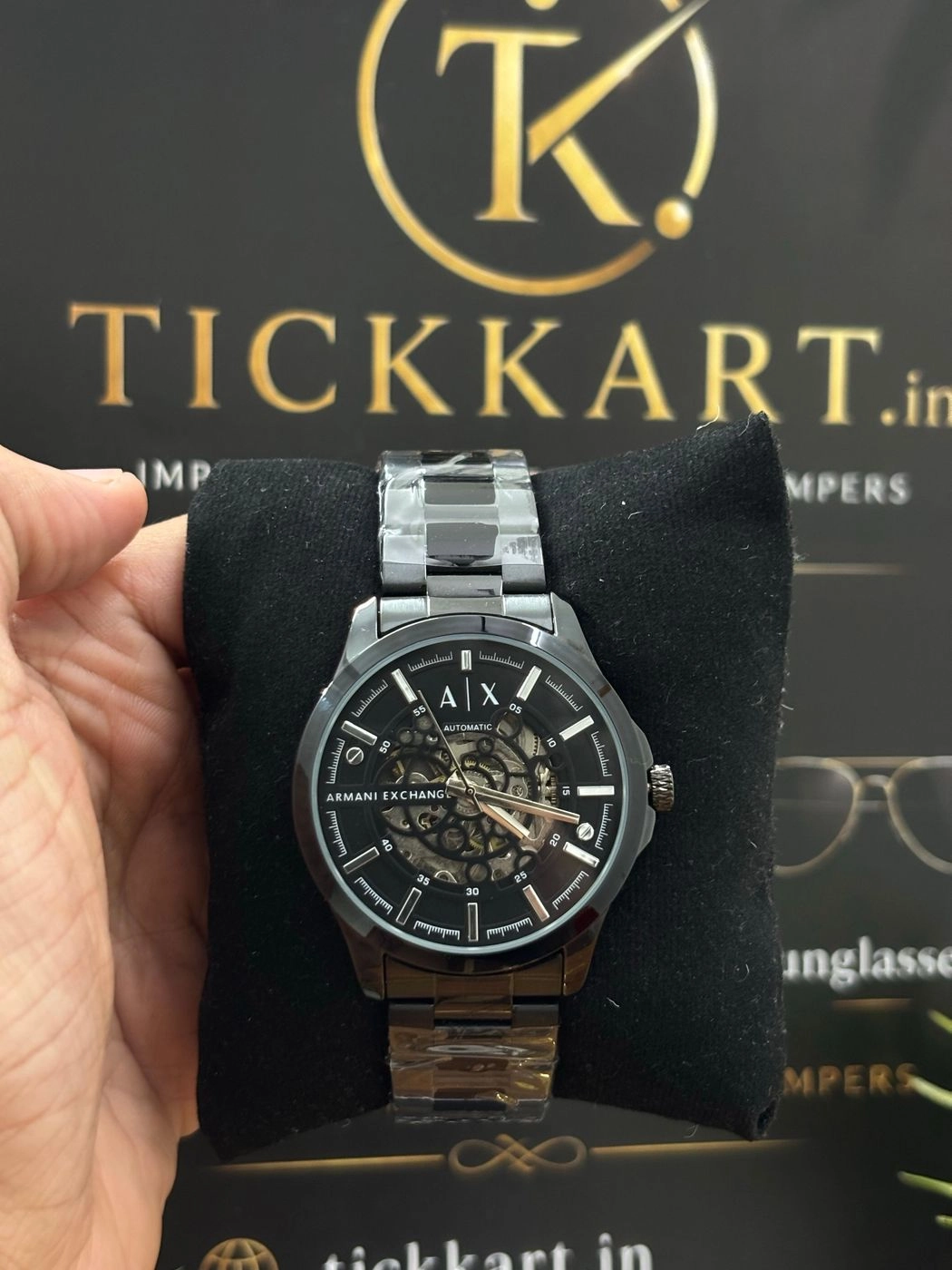Tickkart ARM X Automatic Full Black metal 4