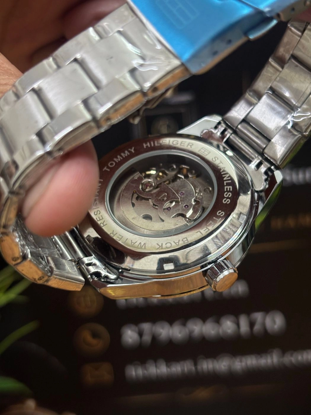 Tickkart Tommy Automatic Silver Black Metal 2
