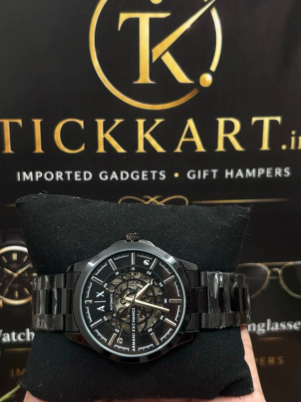 Tickkart ARM X Automatic Full Black metal 1