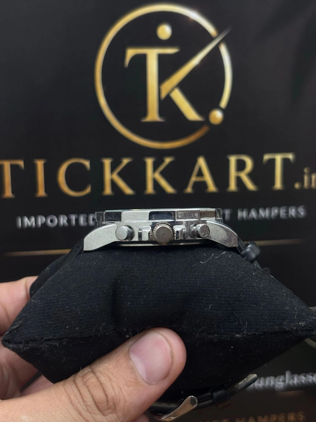 Tickkart ARM X leather Silver Black 2