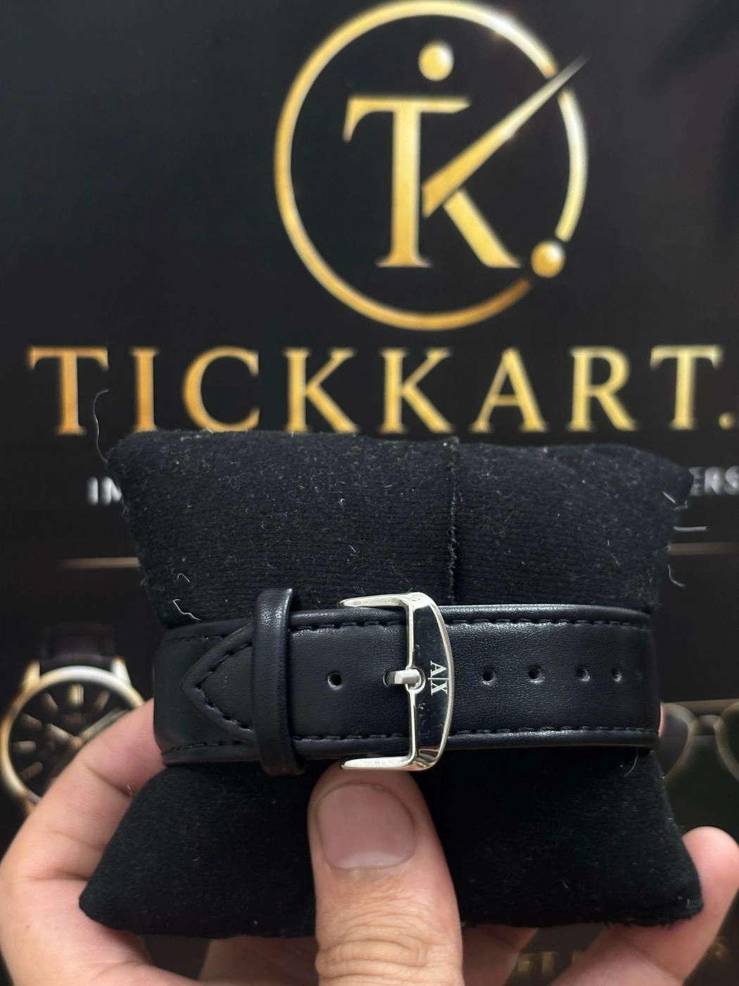 Tickkart ARM X leather Silver Black 3